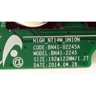 MAIN PARA TV SAMSUNG ORIGINAL / NUMERO DE PARTE BN94-09584A / BN41-02245A / BN97-09756Z / BN9409584A / PANEL CY-DF550CSLV4H / DISPLAY LSF550HJ07-A01 / BN96-37039A / MODELO UN55J620DAFXZA / UN55J620DAFXZA US02 - Imagen 4